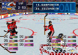 NHL Powerplay 96 Screenshot 1